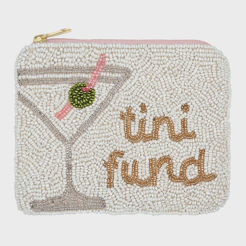 Beaded Pouch - Martini Fund