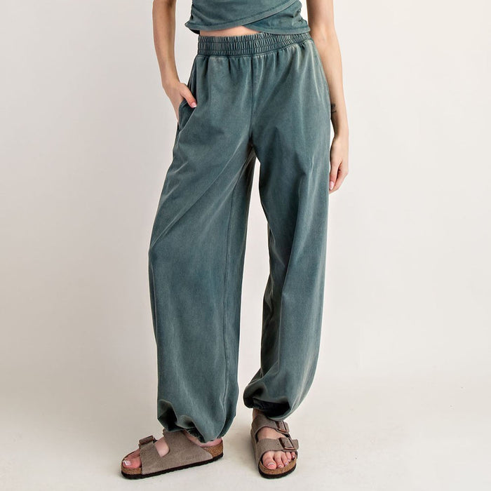 Solid Pocket Jogger Sweatpants