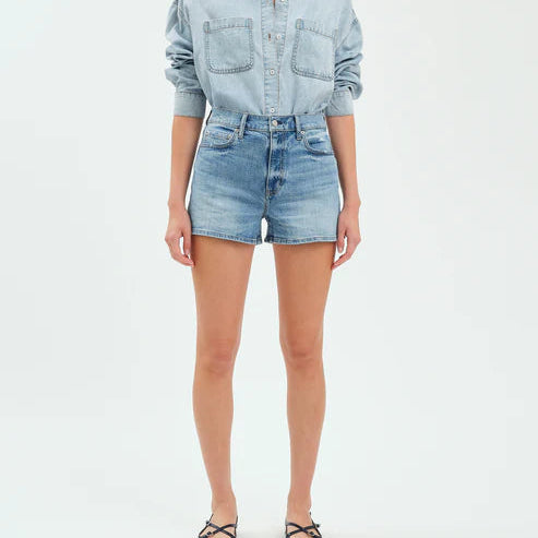 Troublemaker High Rise Short - Marina Vintage
