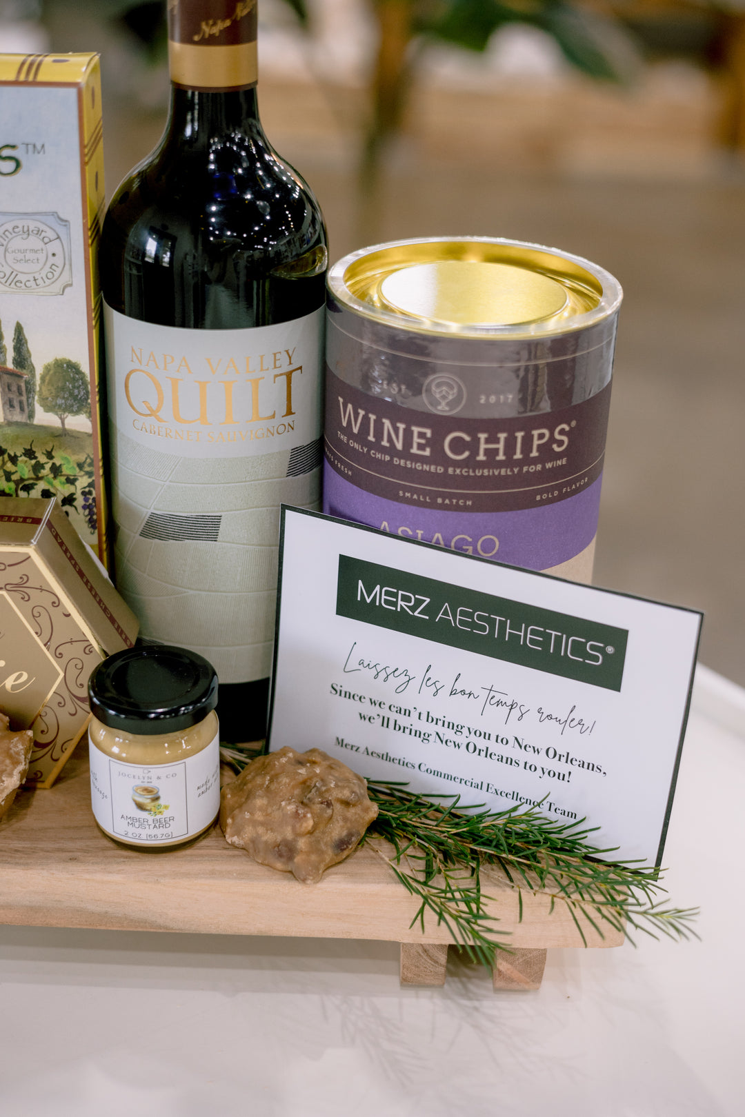 merz aesthetics branding corporate gift