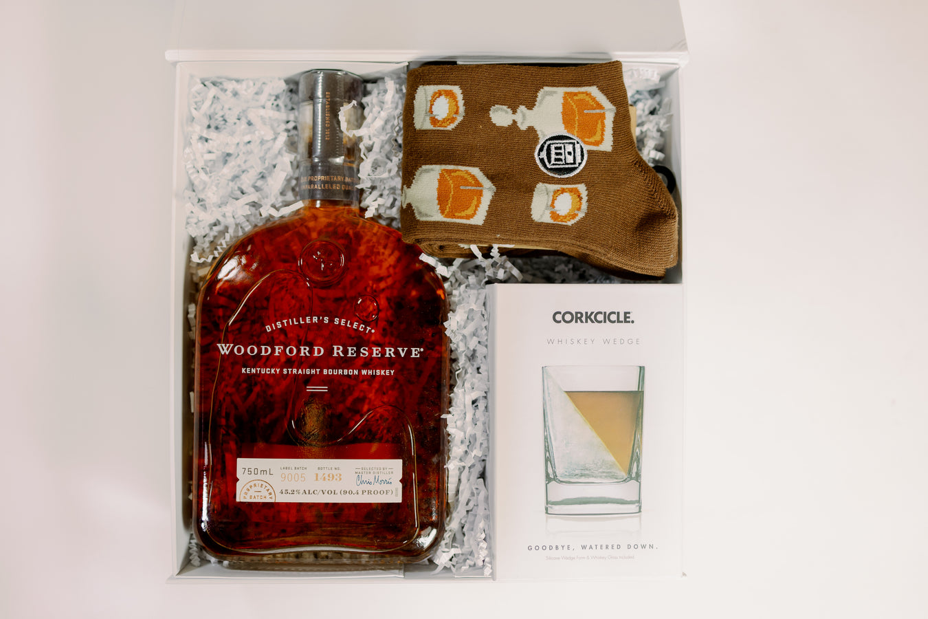 Whiskey Woodford Reserve Gift Box with Socks