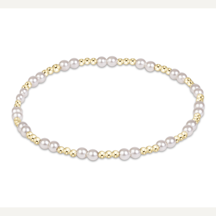 Together Gold Pearl Bead Bracelet