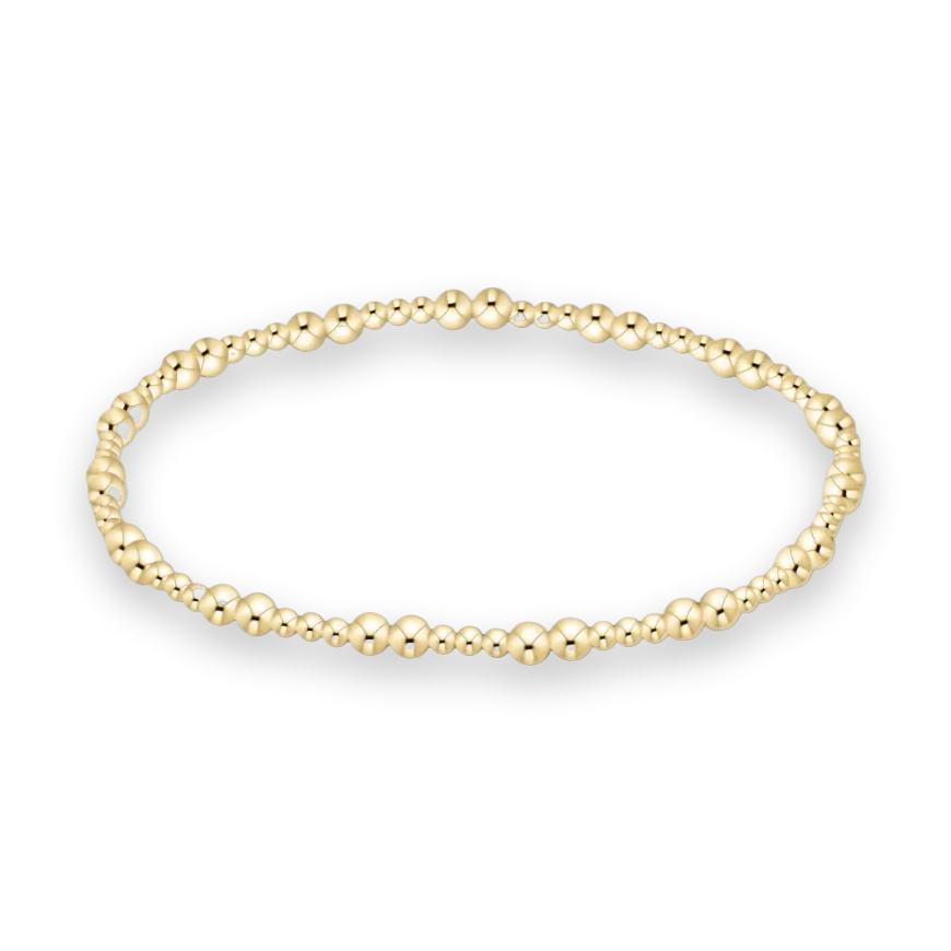 Together Gold Bead Bracelet