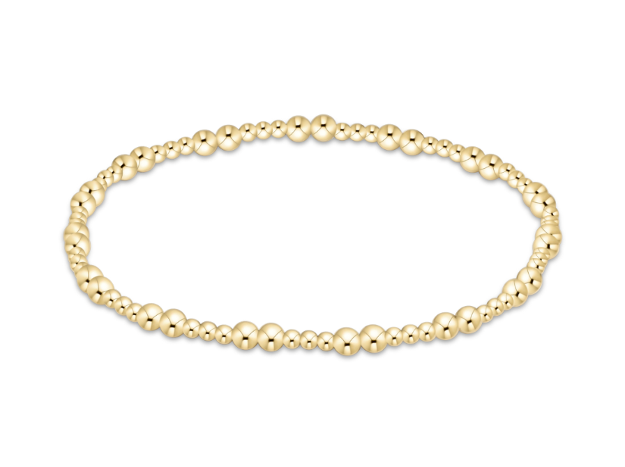 Together Gold Bead Bracelet