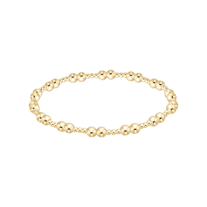 Together Gold Bead Bracelet
