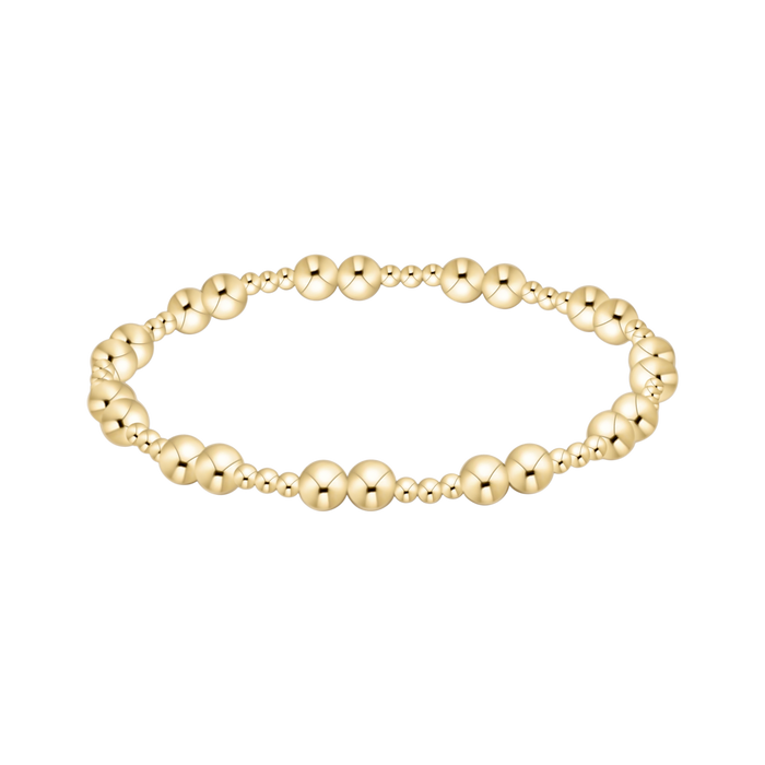 Together Gold Bead Bracelet
