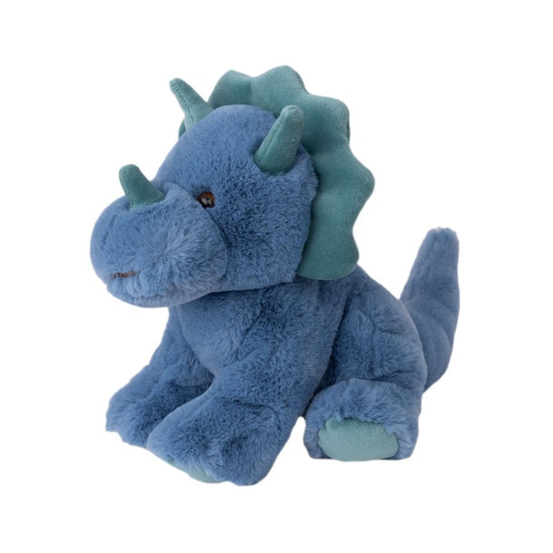 Tricey Blue Triceratops Stuffed Animal