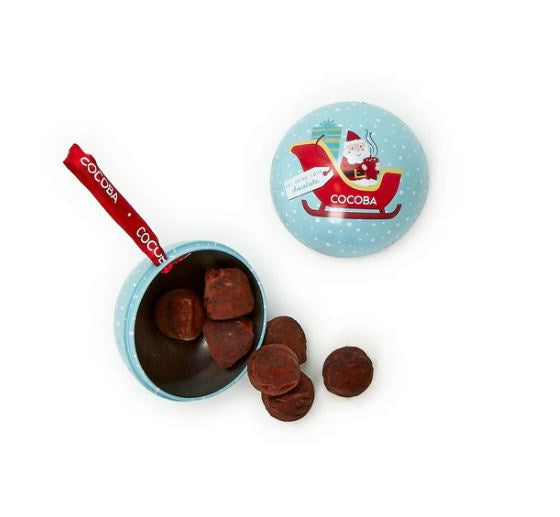 Toffee Truffles Ornament Tin