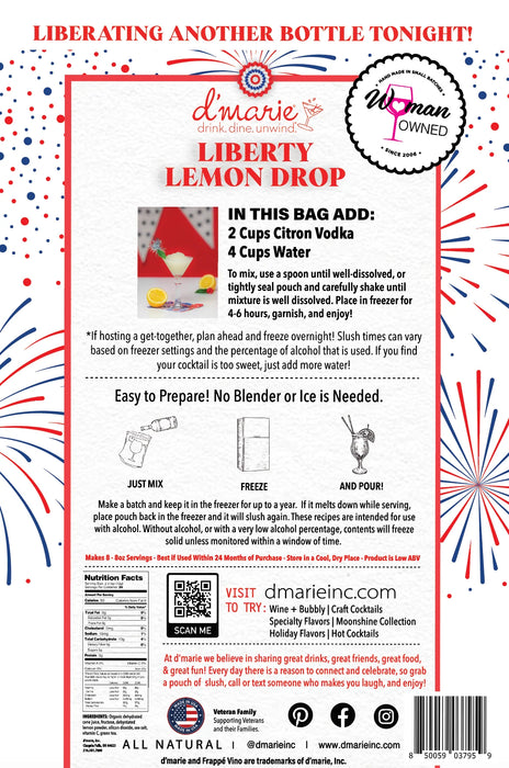 Liberty Lemon Drop Cocktail Mix