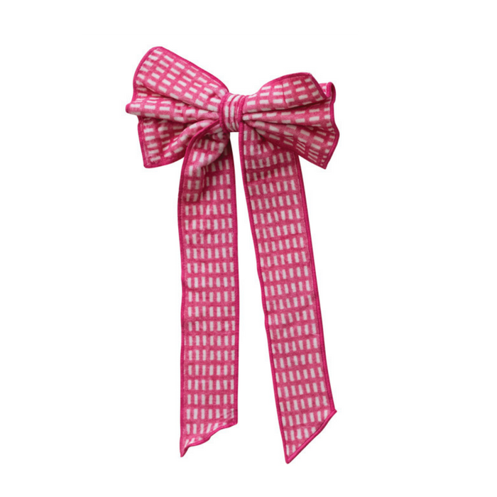 Velvet Pattern Bow