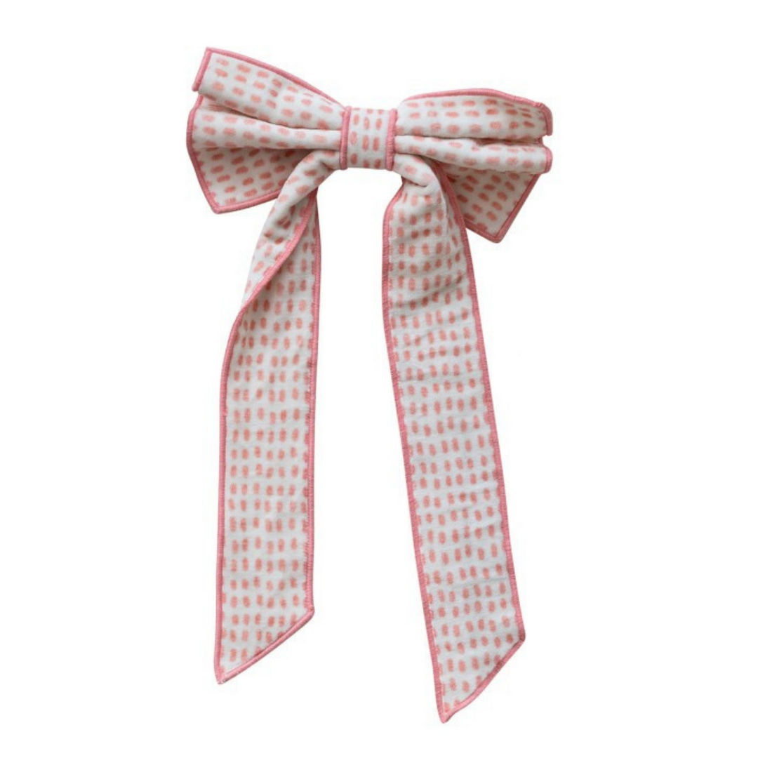 Velvet Pattern Bow