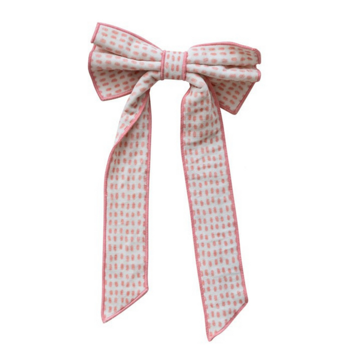 Velvet Pattern Bow