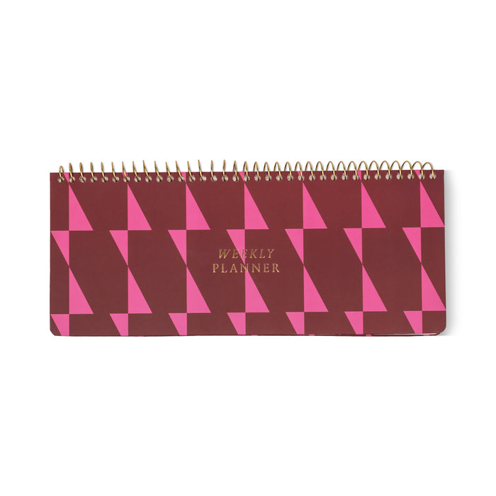Burgundy/Pink Planner