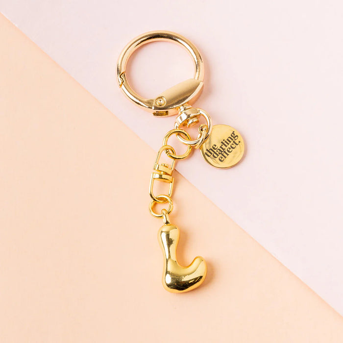 Bubble Letter Keychain Bag Charm