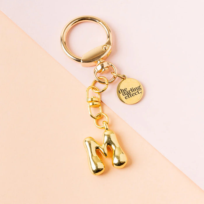 Bubble Letter Keychain Bag Charm