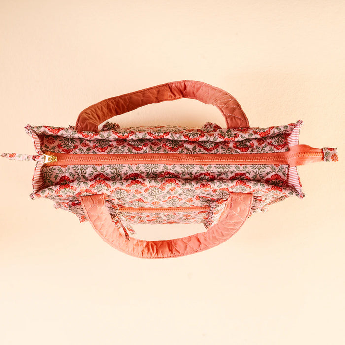 Everbloom Dusty Rose The Everyday Quilted Tote Bag