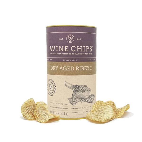 Wine Chips in Dry Aged Ribeye 3oz
