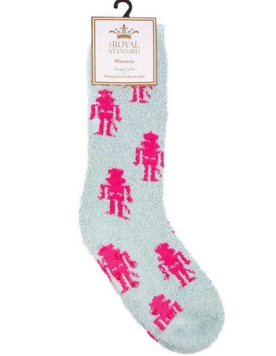 Women's Candy Nutcracker Snuggle Socks