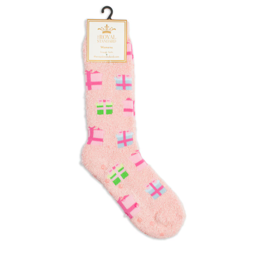 Women's Christmas Present Snuggle Socks