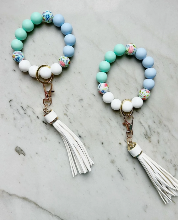 Wristband Keychain - Garden Party