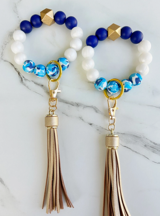 Wristband Keychain - Ocean Breeze