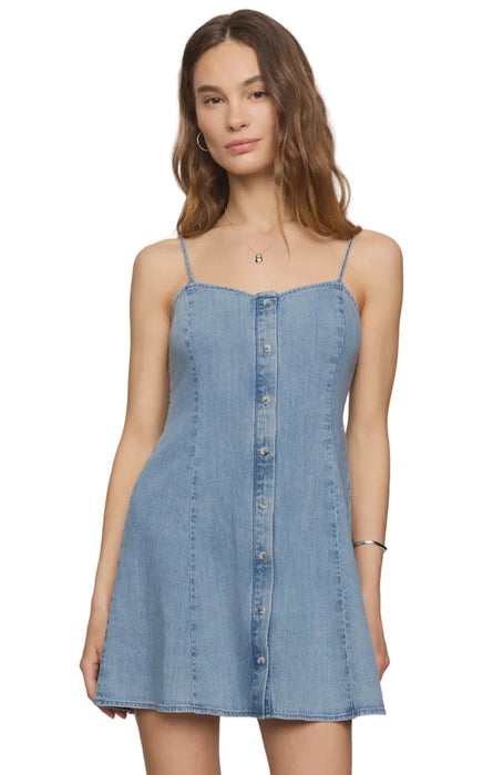 Angel Eyes Denim Mini Dress