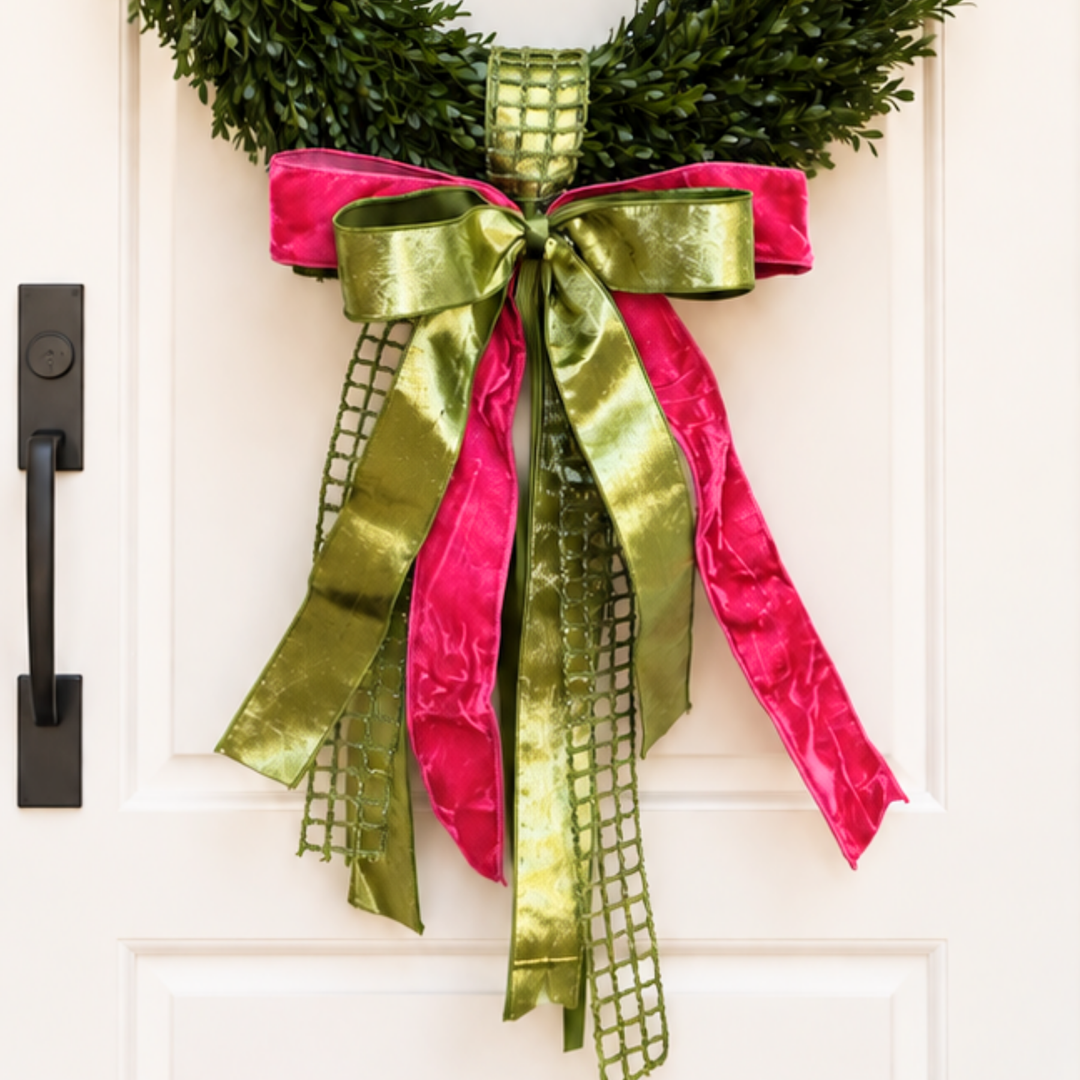 Making Spirits Bright Sash &amp; Bow