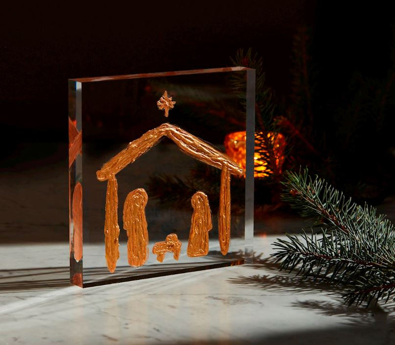 Acrylic Nativity Plaque