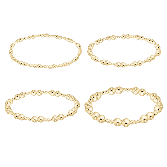 Together Gold Bead Bracelet