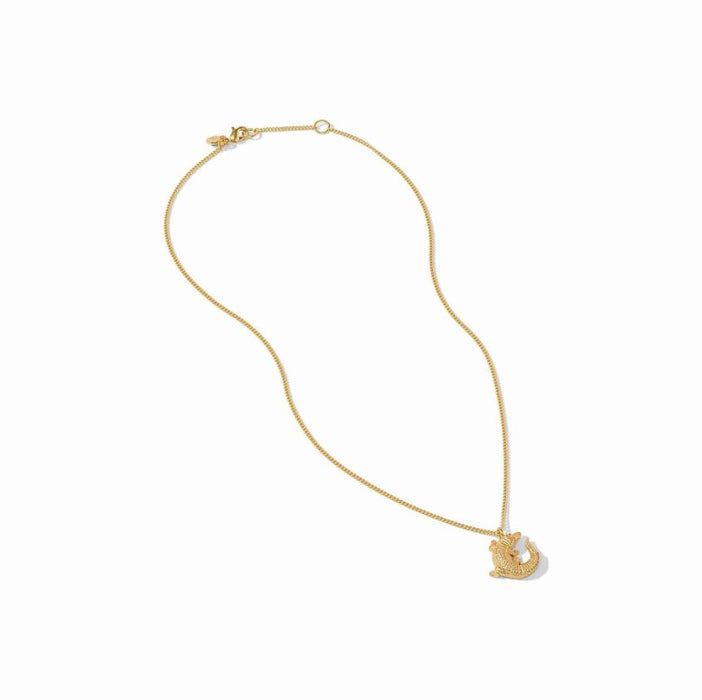 Alligator Solitaire Necklace