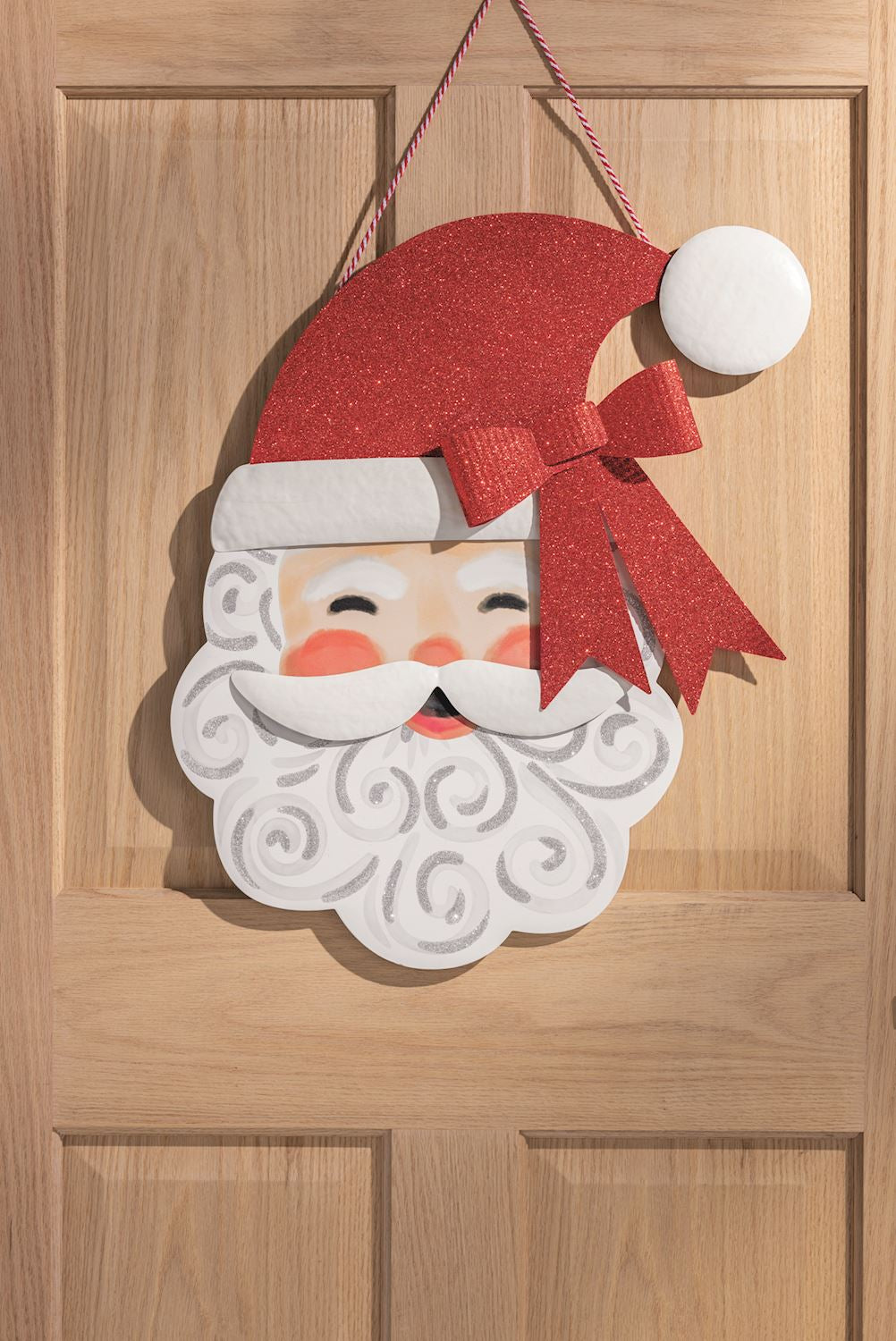 Santa Bow Door Hanger