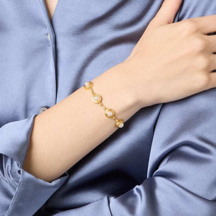 Bamboo Pearl Bracelet