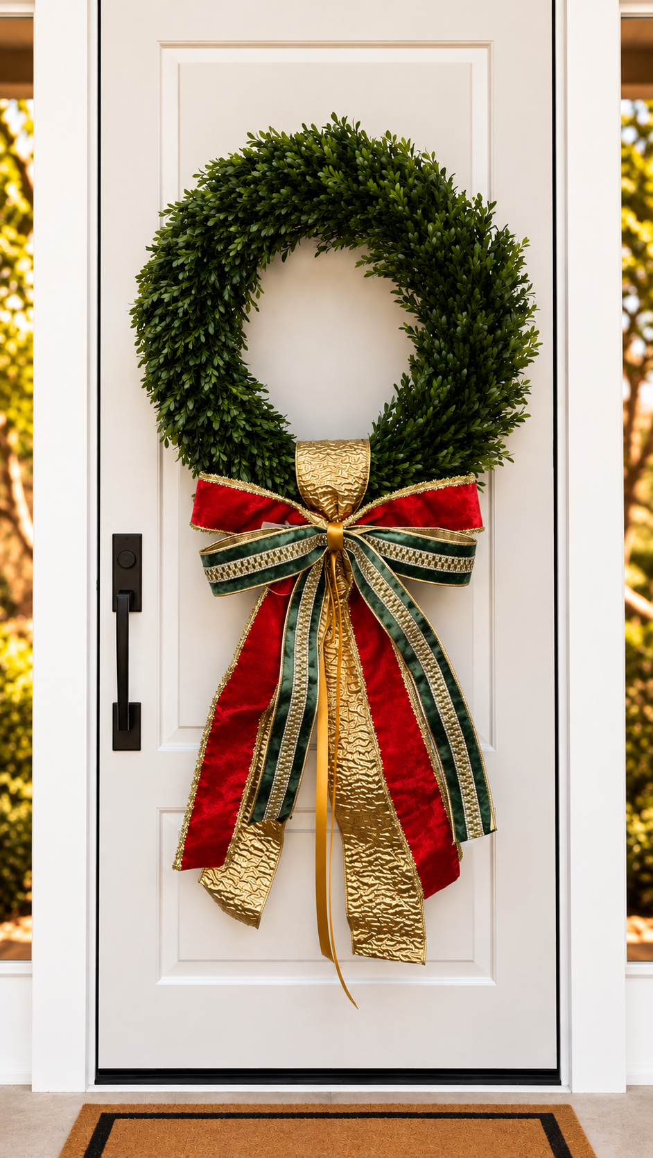 Mrs Claus Sash &amp; Bow