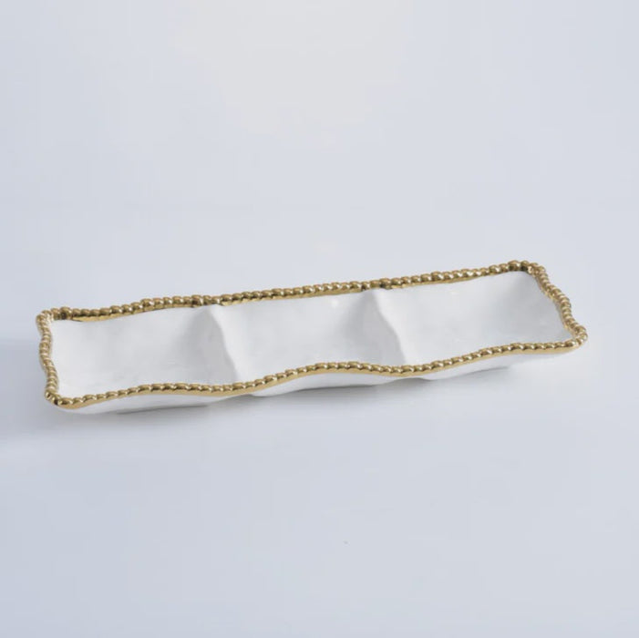 3-Section Serving Piece