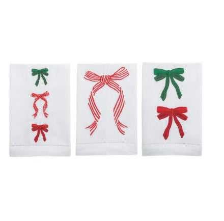 Bow Embroidered Kitchen Towels