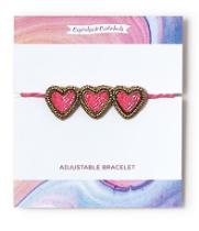 Beaded Heart Bracelets