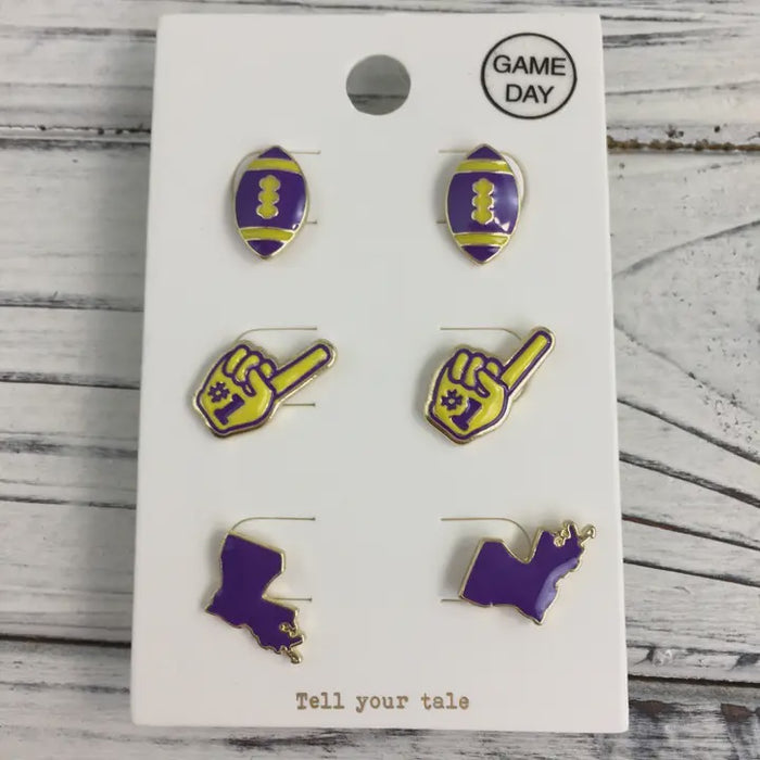 Louisiana Post Earring Set