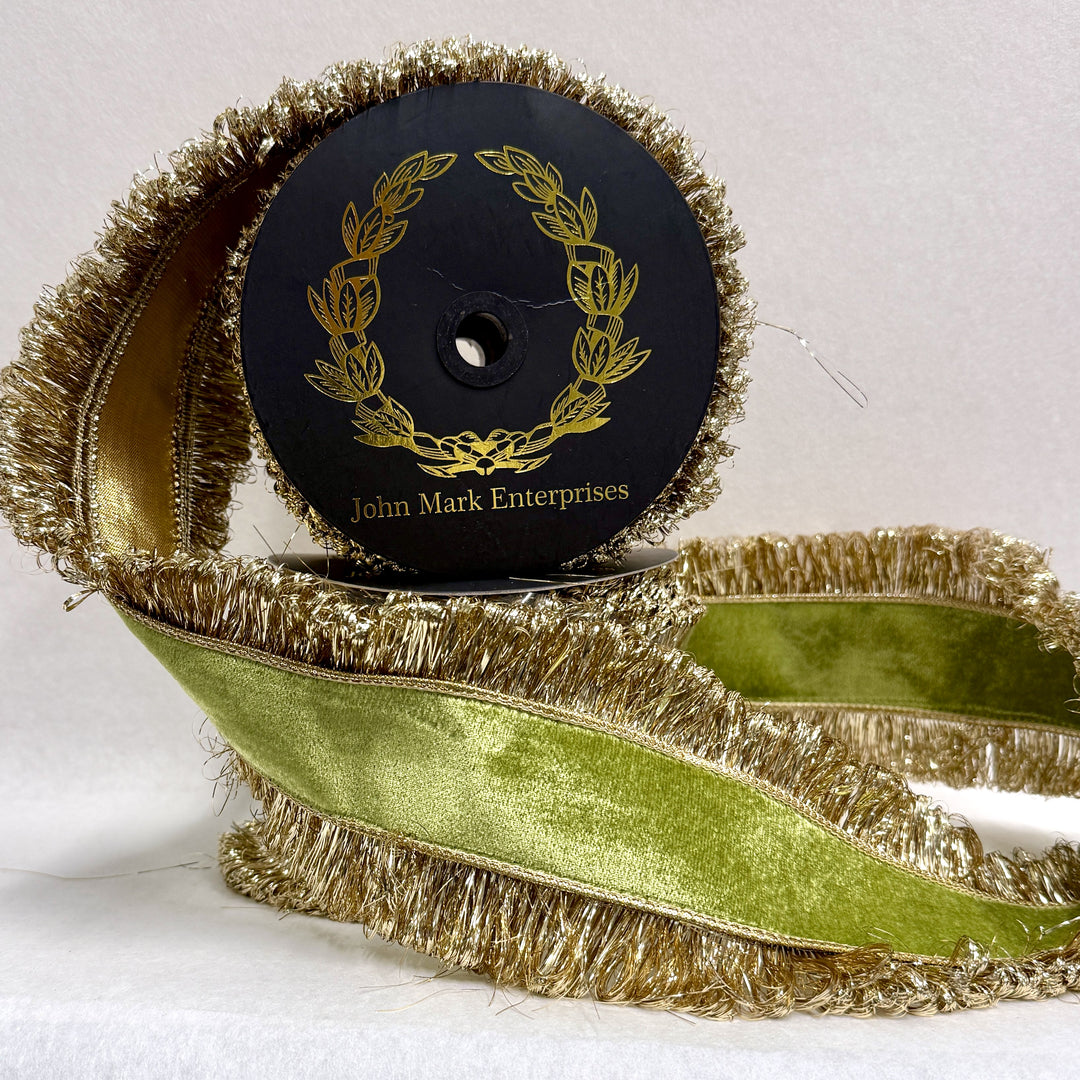 Apple Velvet DBL Sided Trim/Back Metallic Dupion-4x10yd