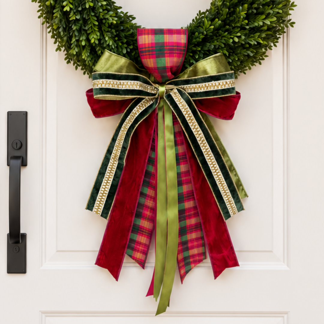 Pink Presents Sash &amp; Bow