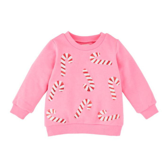 Kids Candy Cane Sweatshirt