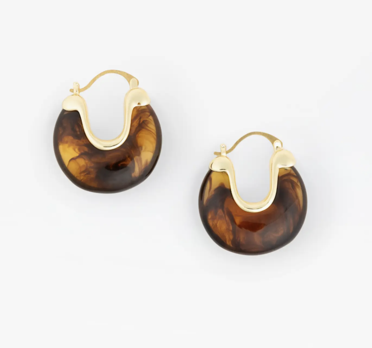 Mabel Tortoise Earrings