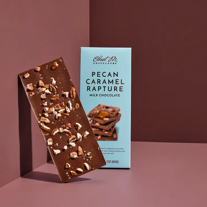 Gourmet Pecan Caramel Rapture Milk Chocolate Bar