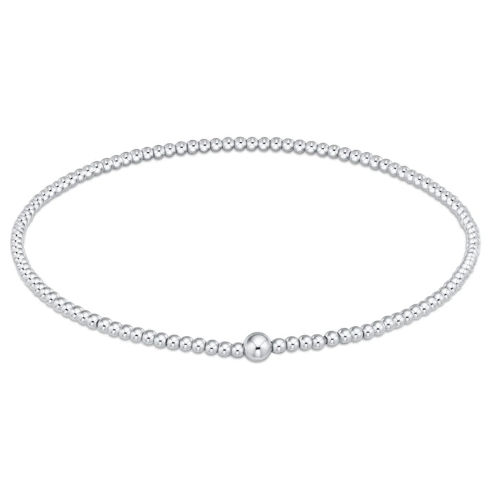Classic Sterling Bead Bangle