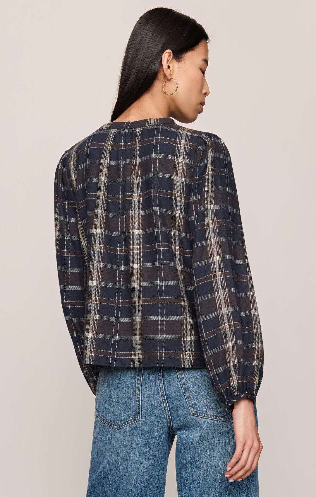 Autumn Plaid Button Up