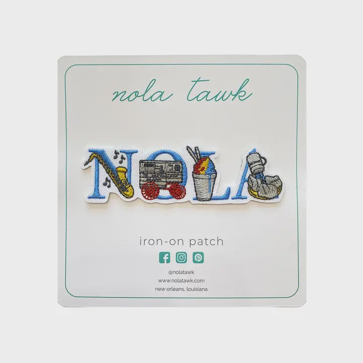 Little Nola Iron-On Patch