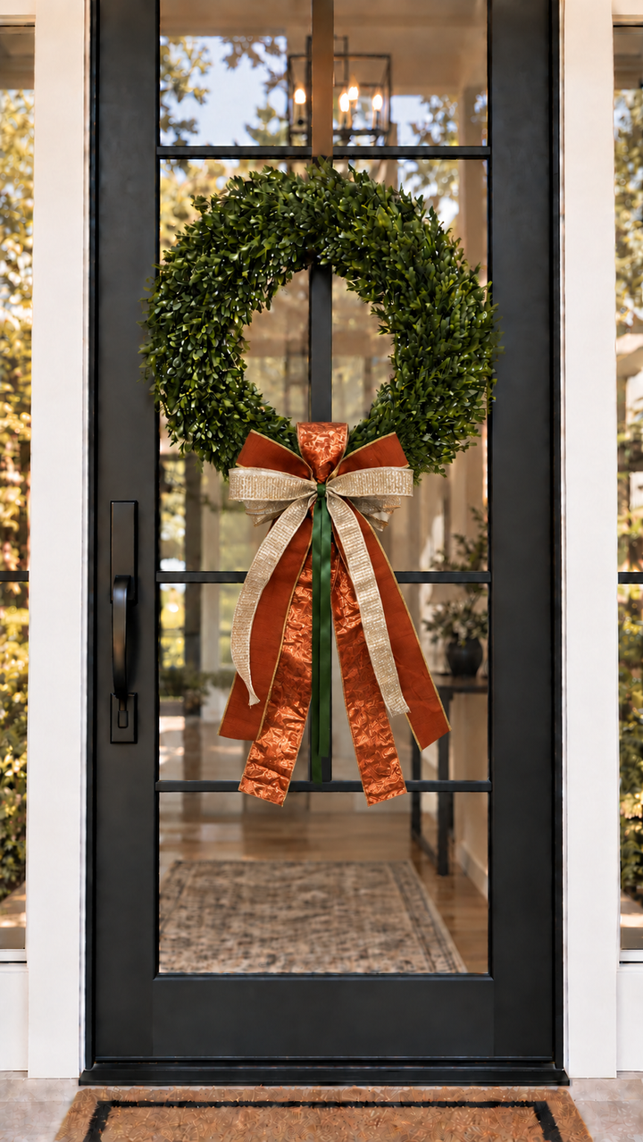 Golden Copper Sash &amp; Bow