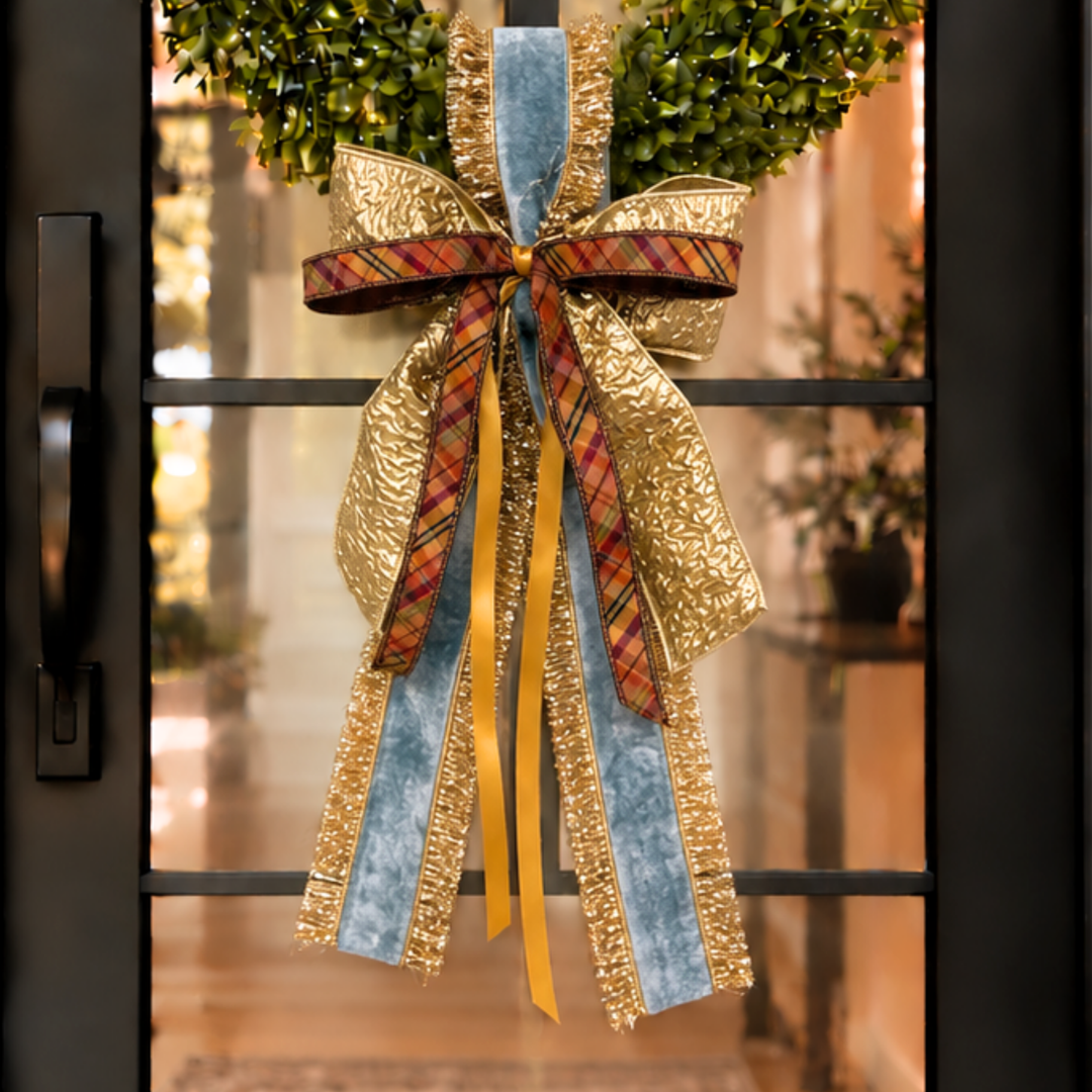 Cinnamon Spice Sash &amp; Bow