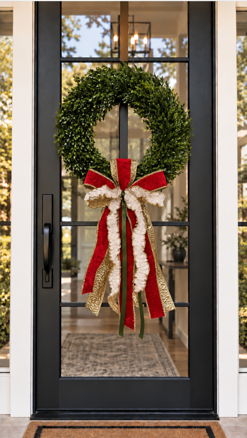 Here Comes Santa Sash &amp; Bow