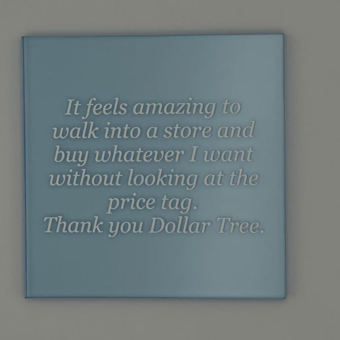 Feels Amazing Acrylic Block