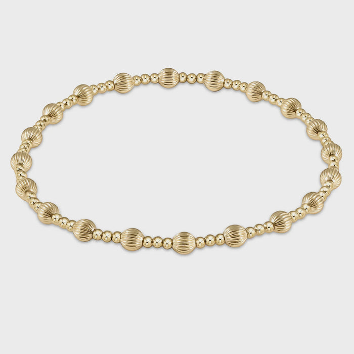 Dignity Grateful Gold Bracelet